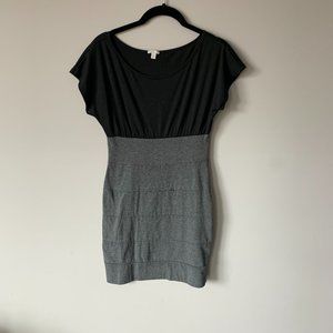 Charlotte Russe - Dress (short sleeve) - Black & Grey